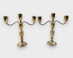 Fine Empire Weighted Sterling Silver Candelabra 1646 Grams