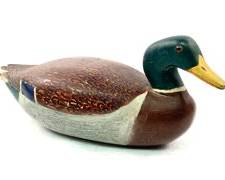 George Barr Mallard Duck Decoy, Handmade, Easton, Maryland