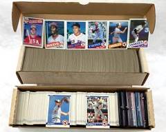 Topps 1984 & Fleer 1985 Complete Baseball Card Sets