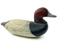 Vintage Handmade Canvas Back Duck Decoy