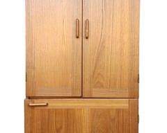 vintage Teak Mid Century Modern MCM Closet/Media Cabinet