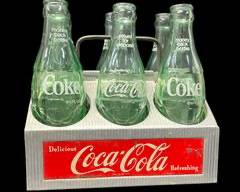 Vintage Coca Cola Aluminum Metal 6 Pack Carrying Case