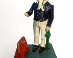 Vintage Uncle Sam Cast Iron Mechanical Still Bank
