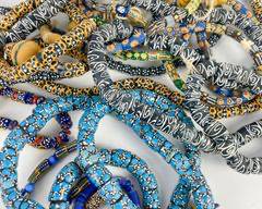 Antique African Trade Beads great for Chandeliers