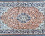 Vintage Hand Knotted Pakistan Wool Area Rug