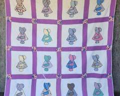 Vintage Sunbonnet Sue Quilt