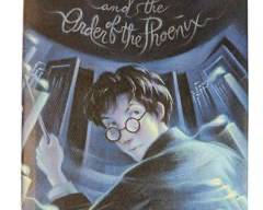 2003 "Harry Potter and the Order of the Phoenix" by J. K. Rowling First Edition Arthur A. Levine Books Scholastic Press Hardcover Book with Illustrations by Mary Grandpre