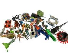 Big Vintage Toy Lot from 1980s Including He-Man, Ghostbusters, Mattel Masters of The Universe, Rambo Colonel Trautman, Fisher Price Adventure People, G. I. Joe and More!