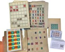 Collection of Vintage Foreign Stamps Including Nippon Japan Unused Sheet, Czech Republic, Austria, German Stamps and More!