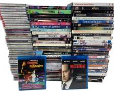 Music CDs and Movie DVDs- Slumdog Millionaire, Mission Impossible, Cleopatra, Singin In The Rain, The Aviator, Casablanca, Gladiator, Sideways, and More!