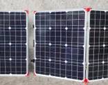 2 Lion Energy Solar Folding Tables Great to Use with Generator Lot 883