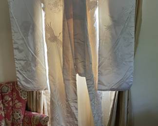 Beautiful Kimono Shiromuku white pure silk bridal dress from Japan.