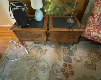 Pair of mid-century end tables.