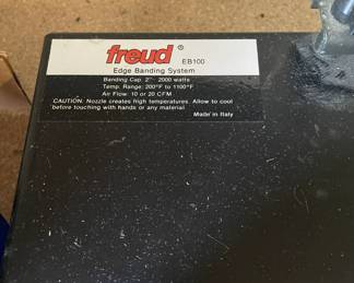 Freud "EB-100" Edgebanding System.
