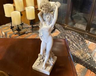 Oath to Love (Eros) Alabaster Statue