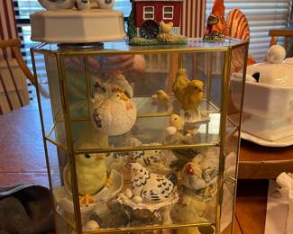 Small Glass Curio Cabinet