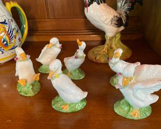 Geese Figurines