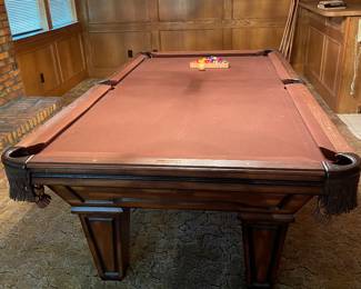Custom Made Pool Table by Golden West Billards Inc.
