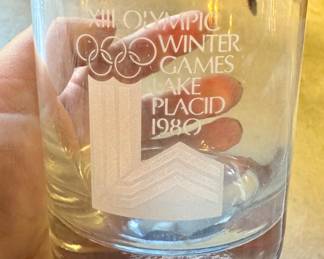 Olympic Games glass 