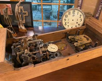 International Time Recording Company Antique Time Clock