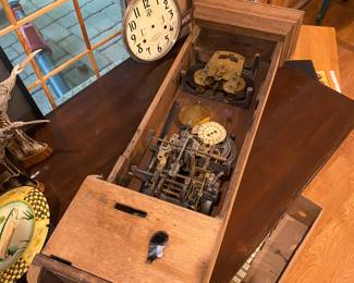 International Time Recording Company Antique Time Clock