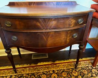 30’s Inlaid Mahogany Buffet