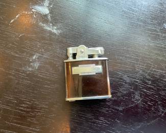 Vintage Ronson Standard Leather Wrapped Cigarette Lighter