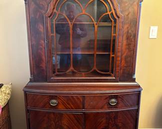 30’s inlaid Mahogany cabinet
