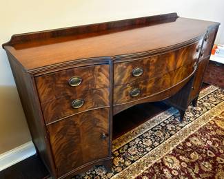 Mahogany Inlaid Sideboard