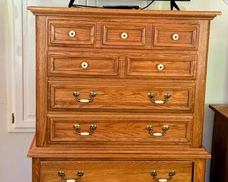 Keller chest of drawers and Vizio TV
