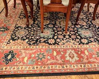 Karashan Williamsburg “Kurdish” rug 8’2 x 8’2”