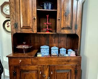 Vintage Amish style hutch