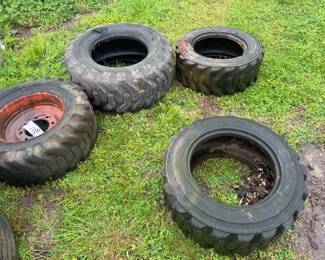 4 VARIOUS SIZE TIRES