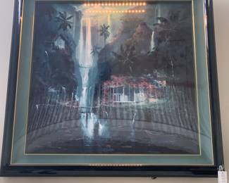 Signed, Limited Edition Lithograph by Disney Artist James Coleman