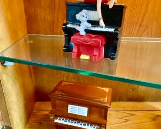 Betty Boop San Francisco Music Box Company Piano & Puppy Rare 1997
