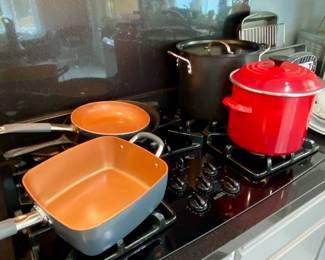 Cookware, pots and pans, Le Creuset