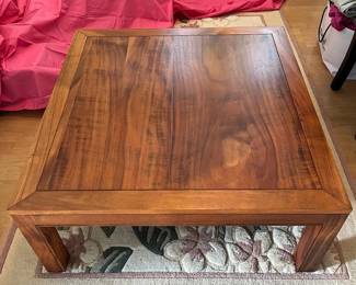 MMS051 Koa Wood Coffee Table 