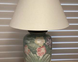 MMS043 Floral Ceramic Table Lamp