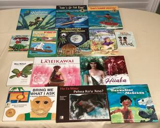 MMS014 Fourteen Children's Hawaiian Hardcover Books