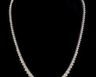 3m8a 18ctw Diamond Necklace 
