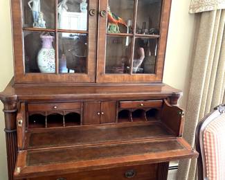 Hooker wood hutch /with drop down desk