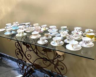 English tea cups