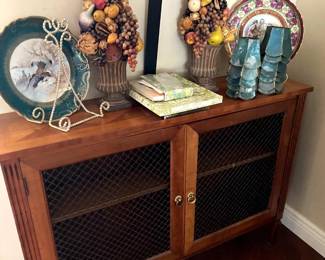 Matching bookcases was wired doors
