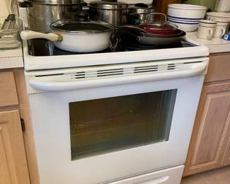 electric range w/oven