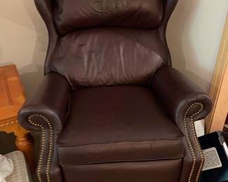 leather recliner
