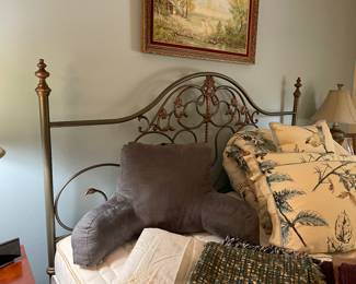 king bed, nice mattress