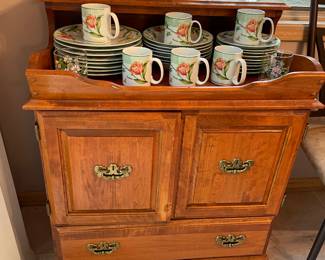 small dry sink/buffet