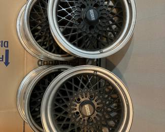 Set of four Riken  wheels Buick