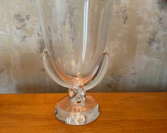 Mid century Steuben art glass vase