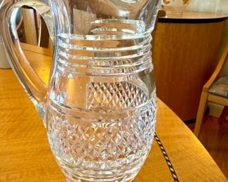 Waterford martini pitcher